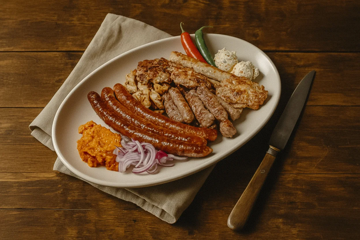 Miješana Plata at Balkan Grill Bol
