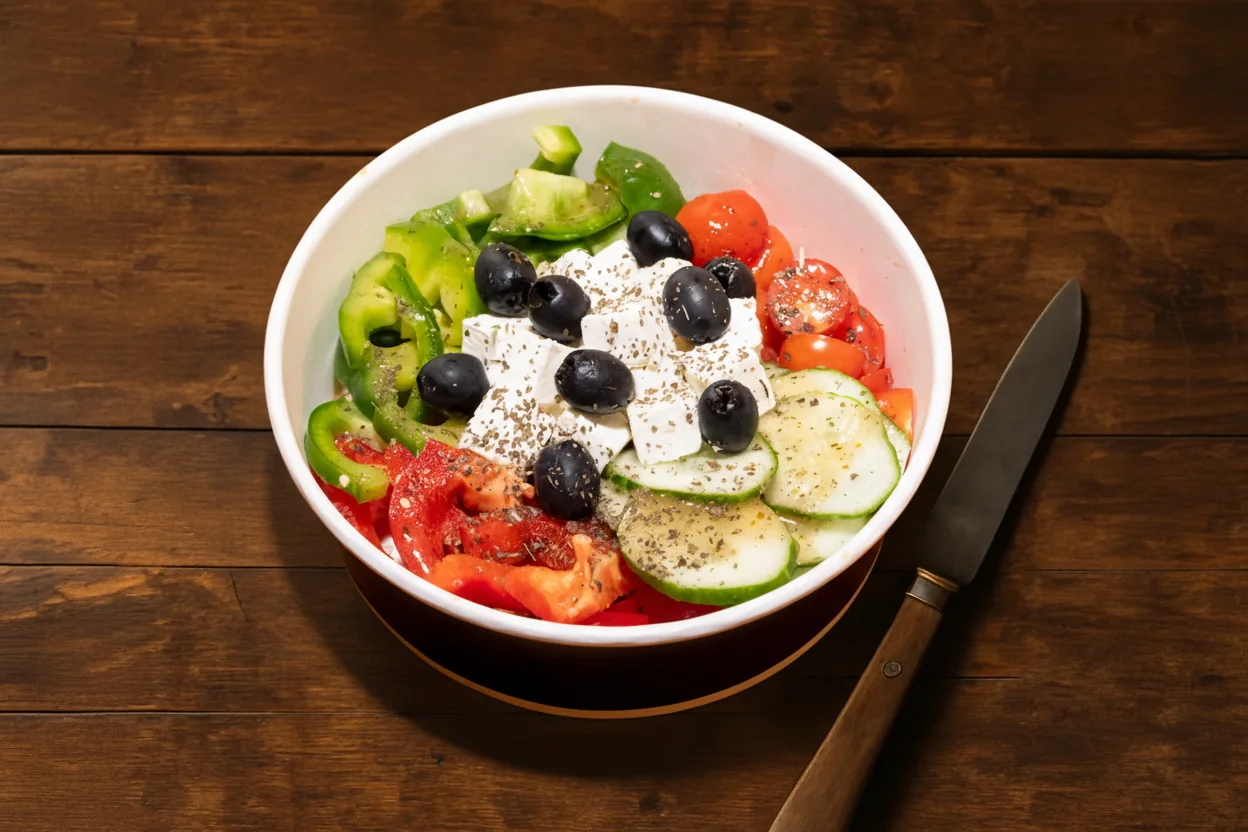 Grčka Salata at Balkan Grill Bol