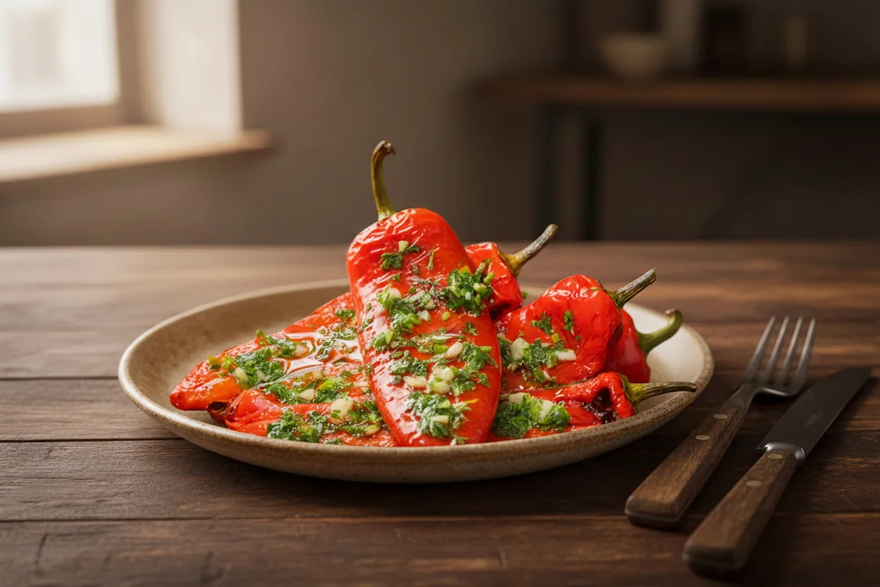 Pečena Paprika at Balkan Grill Bol
