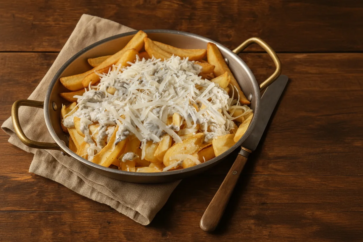 Truffle French Fries at Balkan Grill Bol